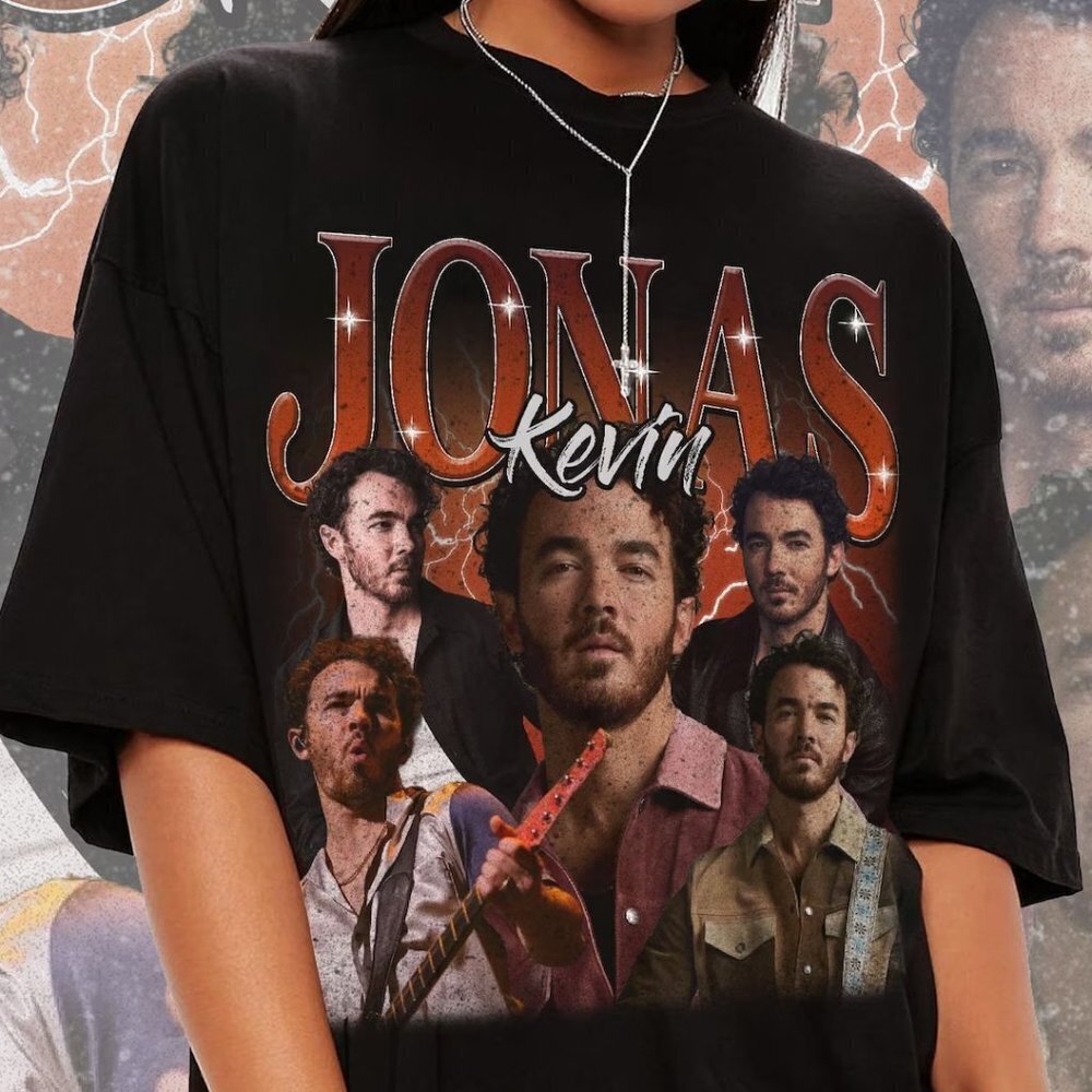 Kevin Jonas 90S Shirt Kevin Jonas Tshirt Kevin Jonas Shirt
